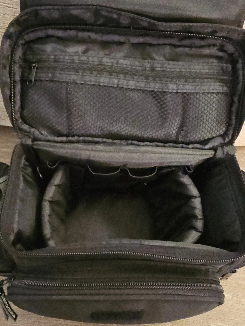 NWT Black Samsonite Camera Photo/Video Case Bag PSA80/708
